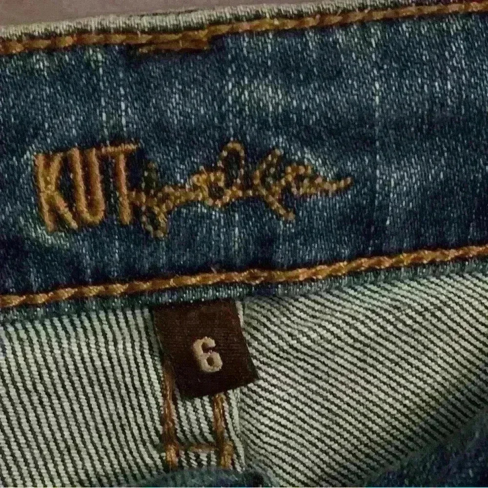 Kut From The Kloth Sophie Bermuda Jean Shorts Womens Size 6 - Picture 7 of 12